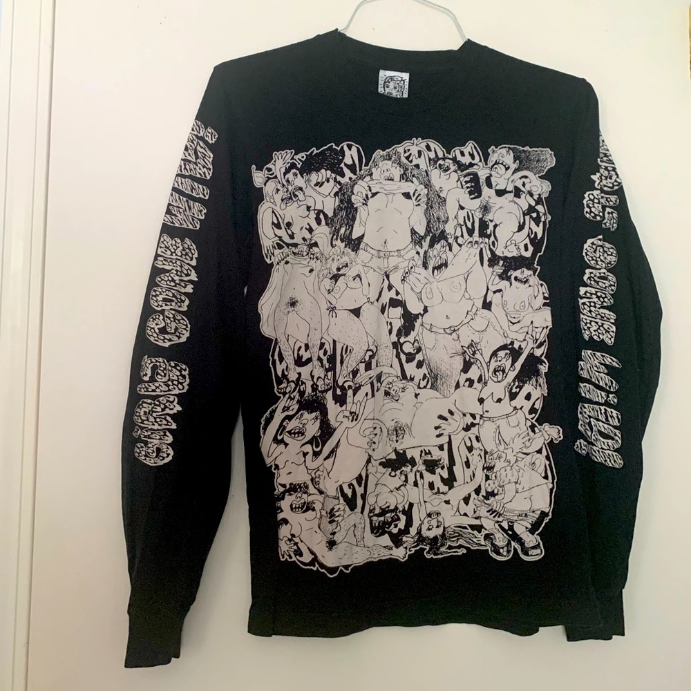 Wacky Wacko Girls Gone Wild! long sleeve shirt size Small